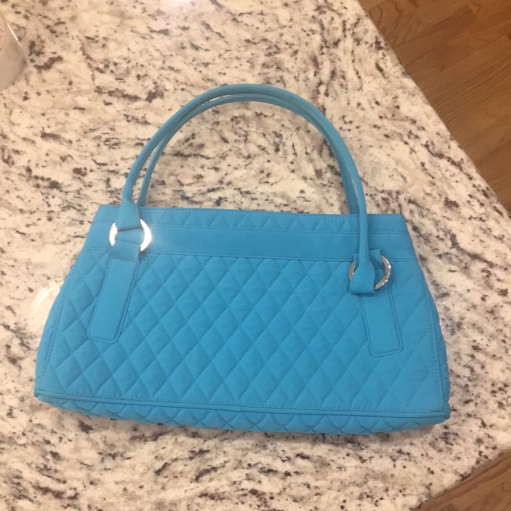 Very badly quilted bag
